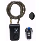 Merkloos Fahrradschloss – GPS-Tracking – Alarm 110 dB – Zahlenschloss – Schwarz