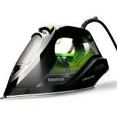 OEM Dampfbügeleisen 3000 W, 200 g/min, eloxierte Sohle, Schwarz