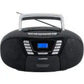 Blaupunkt Boombox mit Kassettenlaufwerk und Bluetooth B120BK