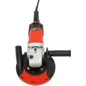 OEM Betonfräse, ergonomischer Griff, Staubkontrolldesign, Rot, 220V-240V EU-Stecker