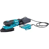 Makita Akku-Schwingschleifer XGT 40V - Connector - Delta 100x150 mm - 3,0 mm Hub - 1,6 m Kabel - BO006CGZ