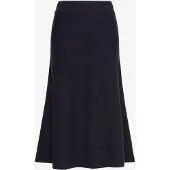 Gant für Damen. 4400159 Marineblauer Rock aus Schafwolle (S), Lässig, Klassisch