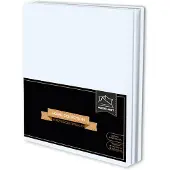 Posciel-Hurt Traditionelles Laken 160x200cm 100% Baumwolle Puderblau