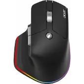 Acer Easy Fit Mouse - Retail pack, Rechts, RF Wireless + Bluetooth, 4000 DPI, Schwarz