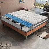 MaterassieDoghe Matratze 90x190 cm, Höhe 26 cm, Taschenfederkernmatratze, H3, Ergonomisch 5-Zonen