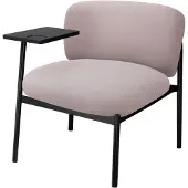 OEM Loungesessel mit 270° drehbarem Seitentisch, lila