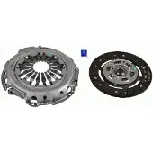 SACHS Kupplungssatz Kupplung passend für MERCEDES-BENZ A-Klasse (W169) 3000 950 633
