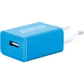 Schwaiger LAD300B 511 Ladegerät für Mobilgeräte Kopfhörer, Smartphone, Tablets Blau, Weiß AC Drinnen