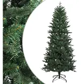 Syfax Künstlicher klappbarer Weihnachtsbaum 210 cm PVC und PE Grün