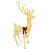 vidaXL 3D Weihnachtsrentier LOVIISA 250 LEDs Warmes Weiß