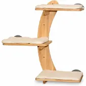 Nanook Katzen Kletterwand 3-stufig Wandkratzbaum