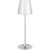 Cilio LED-Tischlampe SOLE weiß 190816 4017166190816