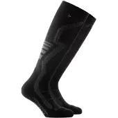 Rohner - Compression Ski Light L/R - Kompressionssocken Gr 42-44 schwarz