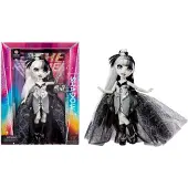 Rainbow High Puppe Heather Grayson 27,94 cm Schwarz-Weiß Haar Modepuppe