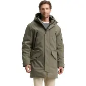 Tom Tailor Herren TT.PRO.TECH Parka mit Abnehmbarer Kapuze