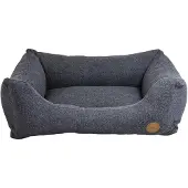 Dripio Orthopädische Hundebank S 60x44x23 cm Dunkelgrau