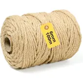 OEM Sisalseil für Kratzbäume, 6 mm x 100 m, Naturfaser