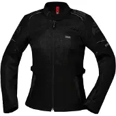 IXS Tourster-Big Air 1.0 Mesh Damen Motorrad Textiljacke, schwarz, S