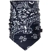 Goldbergh Kizuna Neckwarmer bandana paisley blue (0049) One