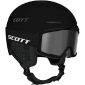 SCOTT Combo HEL Track + GOG Trace black (0001) L
