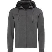 Hanes Stedman ST5840 | Herren Jacke Recycled Scuba Jacket - Farbe: Anthra Heather - Größe: XXL