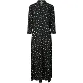 Y.A.S Savanna Long Shirt Langarmkleid Mit 3/4 Ärmeln