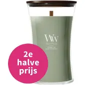 Woodwick Verdant Fig Duftkerze mit Holzdocht 610 g