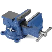 Dripio Tischschraubstock 360° drehbar, Backenbreite 100 mm