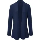 Peter Hahn Strickjacke aus 100% SUPIMA-Baumwolle blau