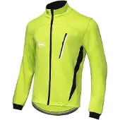 Merkloos Fahrradjacke – Wasserdicht, lange Ärmel – Gelb