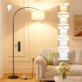 OEM LED-Bogenlampe, dimmbar, mit Fernbedienung, 180 cm, E27