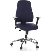 Dripio Bürostuhl, dunkelblau, höhenverstellbar, mit Toplift