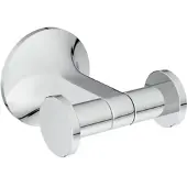 Ideal standard La Dolce Vita Handtuchhaken, doppelt, unsichtbare Befestigung, 75x86x60mm, T5504AA, Farbe: Chrom