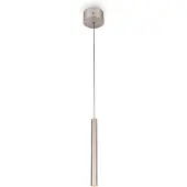 TRIO LED-Pendellampe Arimato, Ø 4 cm, cremefarben, Metall, CCT
