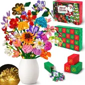 OEM Adventskalender 2026 Blumen, bunt, 1 Stück