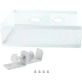 OEM Schubladen-Organizer, 360° drehbar, unter Schreibtisch, Weiß