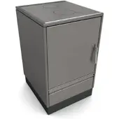 Glutos Küchenofen HH 03 S | 7 kW | Metallic | Scharnier links