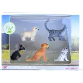 BULLYLAND Animal World Hunde Katzen Hase PVC-frei Tierfiguren Kinder Sammelfiguren