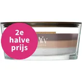 Woodwick Radiant Cashmere Duftkerze mit Holzdocht 453.6 g