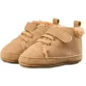 Sterntaler Krabbelschuh "Baby Schuhe uni", Jungen, Gr. 20, beige (braun meliert), Schuhe Krabbelschuh