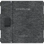 EcoFlow EFSOLAR60-TYPE-C, 60 W, 25,6 V, 2,06 A, Monokristallines Silizium, Schwarz, IP68