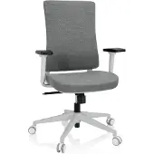 Dripio Bürostuhl COMFIO WP, Stoff, Grau, höhenverstellbar