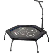Hammer Fitness-Trampolin Cross Jump incl. Online-Trainingsvideos, mit einklappbaren Füßen, Jumping Points (patentiert) für maximale Trainingseffizienz
