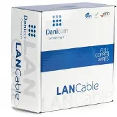 Danicom CAT6A U/UTP 100m Flexibel - PVC (Fca)