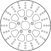 TRW Brake Disc Mst512