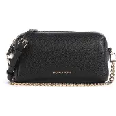 Michael Kors für Damen. 32F6GYTC5L Kleine Umhängetasche Bryant aus genarbtem Leder in Schwarz (OSFA), Lässig