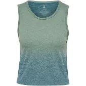 Hummel Nahtloser kurzer Damen-Top Gradient