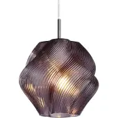 Eglo Hängeleuchte Meliciano, violett, Glas, Ø 22 cm, E27