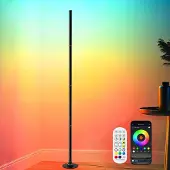 OEM LED-Stehleuchte RGB dimmbar 160 cm mit Fernbedienung & App