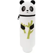 OEM Stifteetui aus Silikon, Cartoon-Tierform, aufstellbar, 27 cm